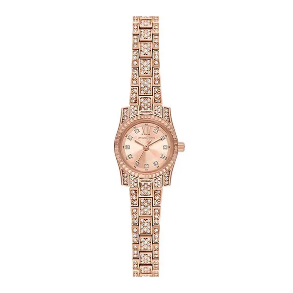 Đồng Hồ Nữ Michael Kors Lexington Steel Steel Pavé Watch MK4863 Màu Vàng Hồng - Đồng hồ - Vua Hàng Hiệu