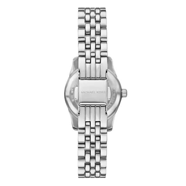 Đồng Hồ Nữ Michael Kors Lexington Three-Hand Stainless Steel Watch MK4843 Màu Bạc