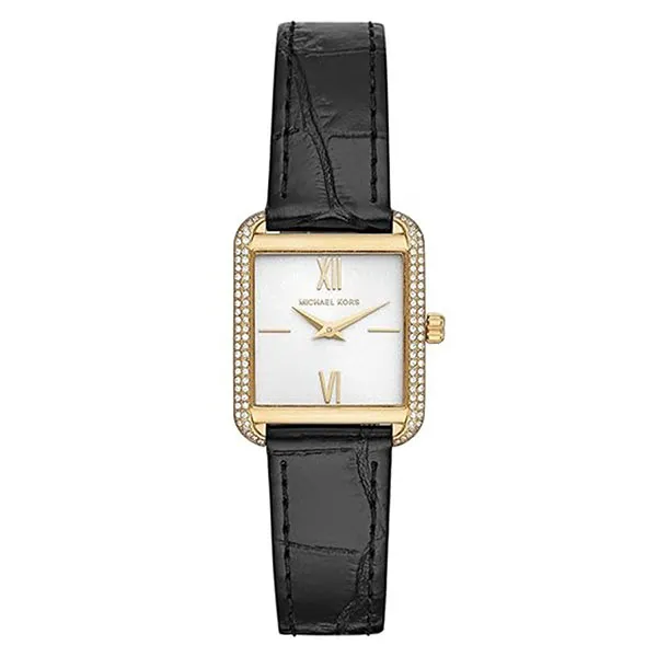 Đồng Hồ Nữ Michael Kors MK Lake Crocodile Watch MK2762 Màu Đen - Vàng - Đồng hồ - Vua Hàng Hiệu