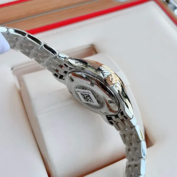 Đồng Hồ Nữ Mido Belluna Diamond M001.230.22.036.91 Màu Demi (Bạc - Vàng Hồng)