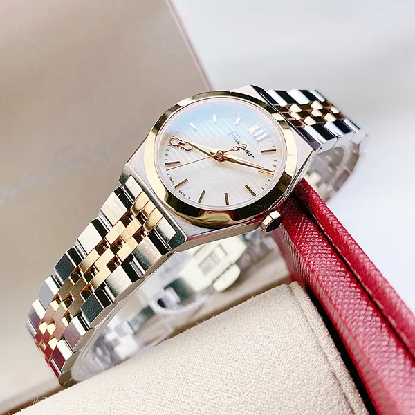 Đồng Hồ Nữ Salvatore Ferragamo Vega Watch Màu Bạc/Vàng Hồng