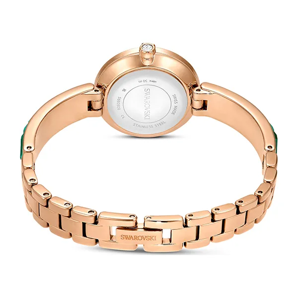 Đồng Hồ Nữ Swarovski Matrix Bangle Watch 5690808 Màu Xanh Lục
