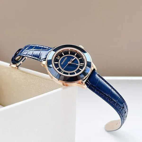 Đồng Hồ Nữ Swarovski Octea Lux Watch 5414413 Màu Xanh Navy - Đồng hồ - Vua Hàng Hiệu