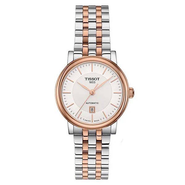 Đồng Hồ Nữ Tissot Carson Premium Lady T122.207.22.031.01 (T1222072203101) Màu Vàng Hồng