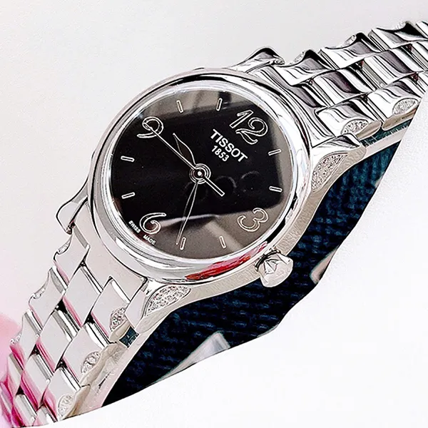Đồng Hồ Nữ Tissot Quartz T028.210.11.057.01 Màu Bạc Đen - Đồng hồ - Vua Hàng Hiệu