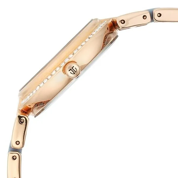 Đồng Hồ Nữ Titan Acetate Glam Analogue Watch - 95187KD01 Màu Xanh - Vàng Hồng