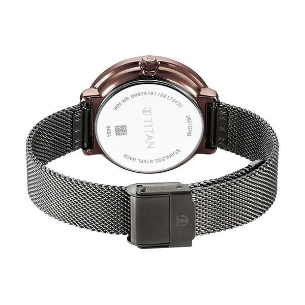 Đồng Hồ Nữ Titan Anthracite Dial Analog Watch 2651KM01 Màu Xám - Đồng hồ - Vua Hàng Hiệu