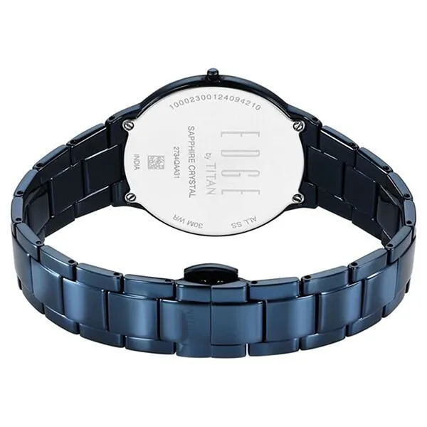 Đồng Hồ Nữ Titan Edge Metal Ladies Allure Quartz Analog 2734QM01 Màu Xanh - Đồng hồ - Vua Hàng Hiệu