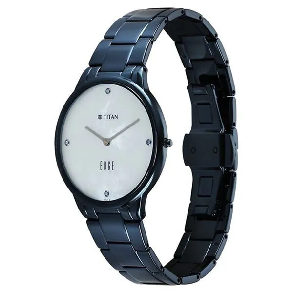 Đồng Hồ Nữ Titan Edge Metal Ladies Allure Quartz Analog 2734QM01 Màu Xanh - Đồng hồ - Vua Hàng Hiệu