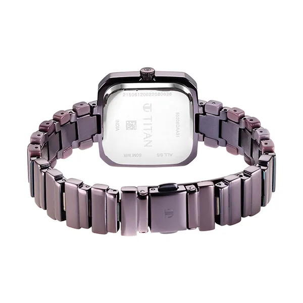 Đồng Hồ Nữ Titan Glitz Purple Watch 95208QD01 Màu Tím