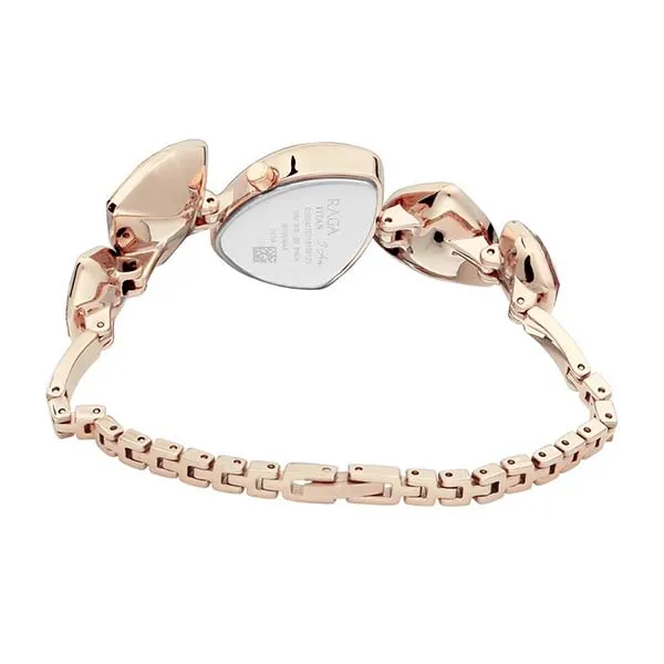 Đồng Hồ Nữ Titan I Am Pink Dial Women Watch 95095WM01 Màu Vàng Hồng