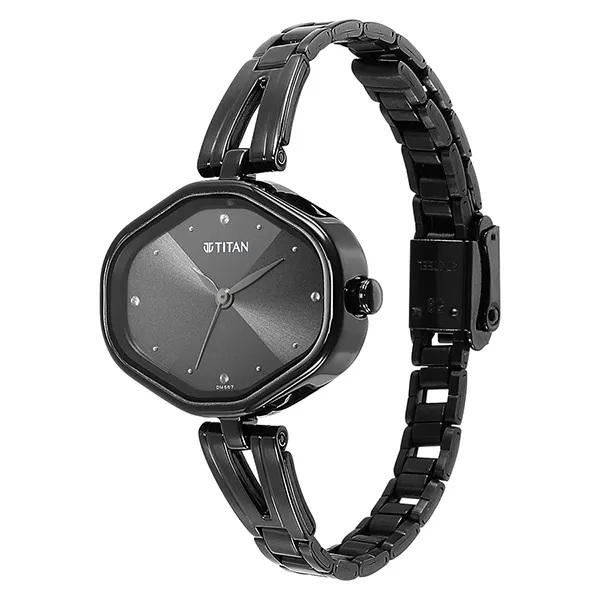 Đồng Hồ Nữ Titan Karishma Watch 2680NM01 Màu Đen