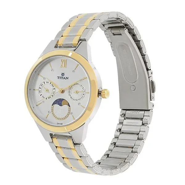 Đồng Hồ Nữ Titan Ladies Neo - III Watch 2590BM01 Màu Demi (Vàng - Bạc)