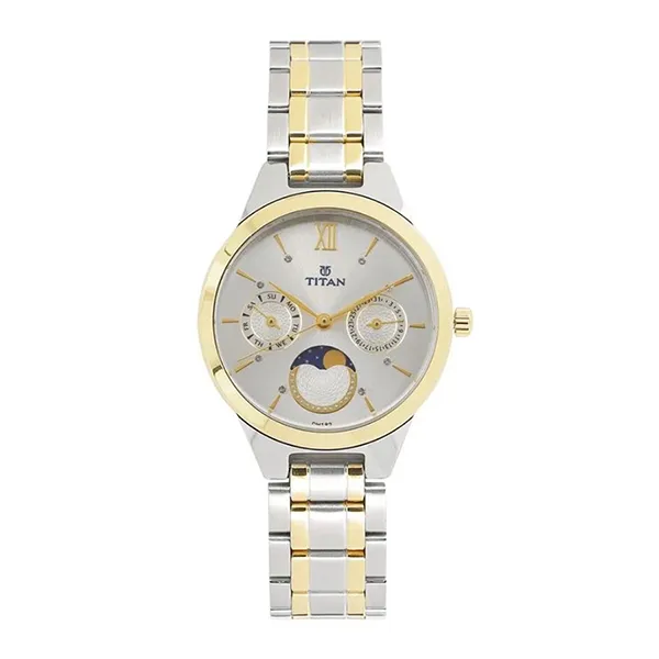 Đồng Hồ Nữ Titan Ladies Neo - III Watch 2590BM01 Màu Demi (Vàng - Bạc)