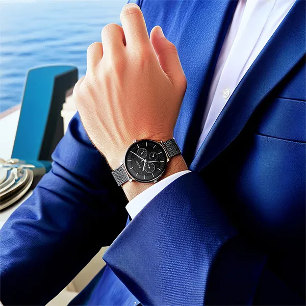 Đồng Hồ Nữ Titan Neo Ladies 6 Phase 1 2651NM02 Màu Đen