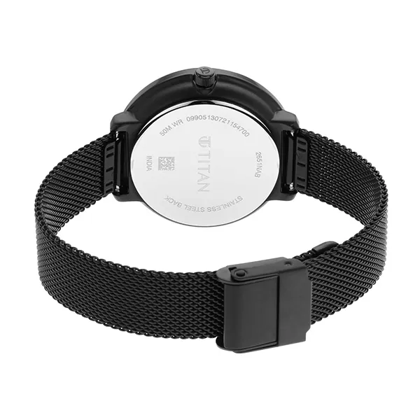 Đồng Hồ Nữ Titan Neo Ladies 6 Phase 1 2651NM02 Màu Đen