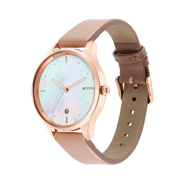 Đồng Hồ Nữ Titan Pastel Dreams 2670WL03 Màu Nâu Trắng