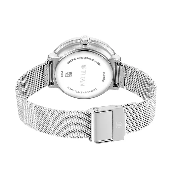 Đồng Hồ Nữ Titan Pastel Dreams White Dial Analog Metal Strap Watch 2651SM03 Màu Bạc - Đồng hồ - Vua Hàng Hiệu
