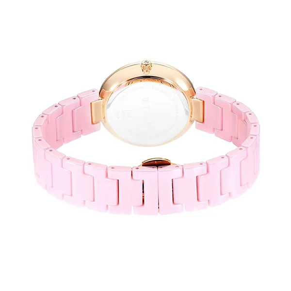 Đồng Hồ Nữ Titan Pink Ceramics Dial Analog 95189KC03 Màu Hồng - Đồng hồ - Vua Hàng Hiệu