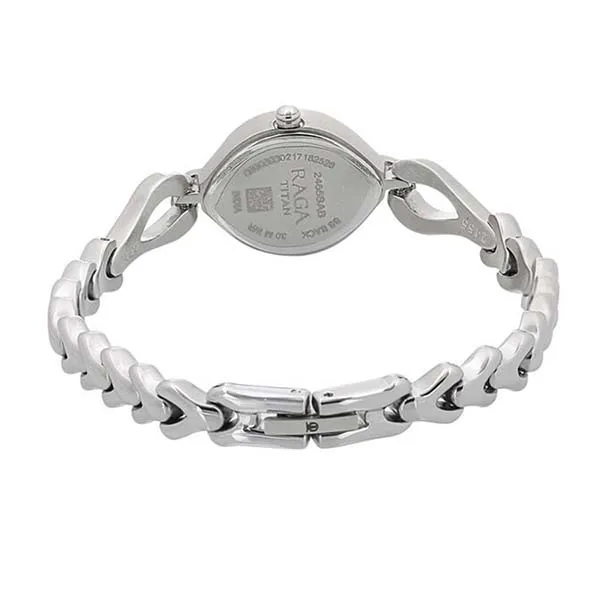 Đồng Hồ Nữ Titan Quartz Analog Silver Dial Metal Strap Watch 2455SM01 Màu Bạc - Đồng hồ - Vua Hàng Hiệu