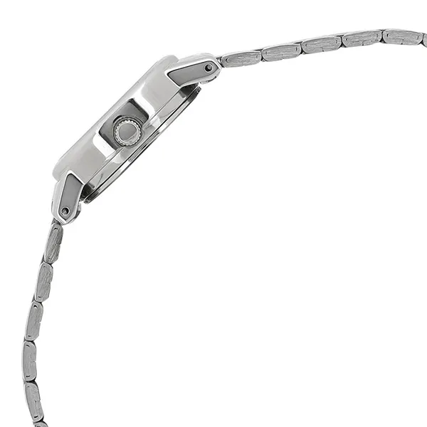 Đồng Hồ Nữ Titan Quartz Analog Silver Dial Stainless Steel Strap Watch 2593SM01 Màu Trắng Bạc