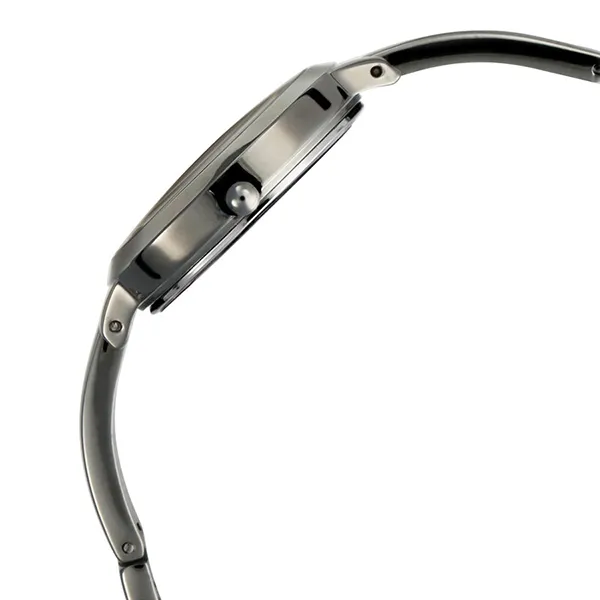 Đồng Hồ Nữ Titan Quartz Analog With Date Grey Dial Metal Strap Watch 2578QM02 Màu Xám