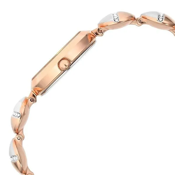 Đồng Hồ Nữ Titan Raga Delight Two Toned Dial Analog Metal Strap Watch 2606KM01 Màu Vàng Hồng - Đồng hồ - Vua Hàng Hiệu