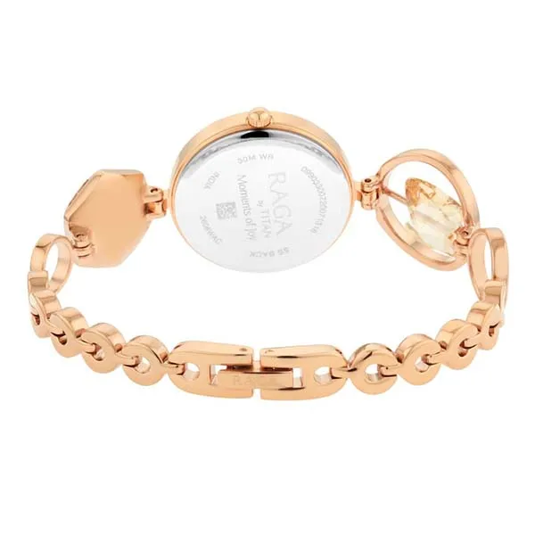 Đồng Hồ Nữ Titan Raga Grace Watch 2606WM09 Màu Vàng/Hồng - Đồng hồ - Vua Hàng Hiệu