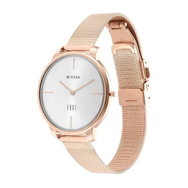 Đồng Hồ Nữ Titan Watch 2654WM01 Màu Vàng Hồng