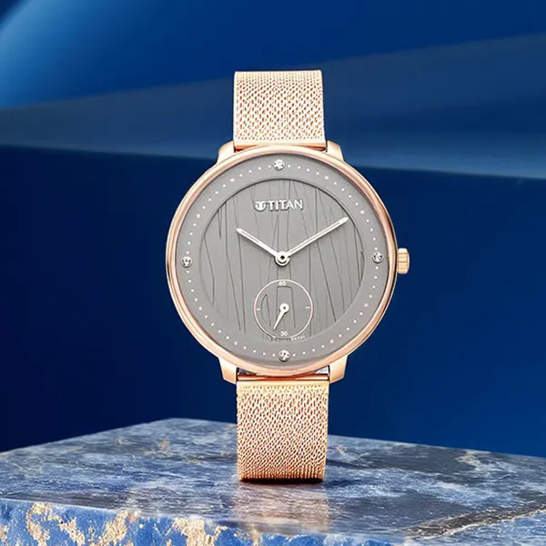 Đồng Hồ Nữ Titan Workwear Watch 2651WM01 Màu Vàng Hồng - Đồng hồ - Vua Hàng Hiệu