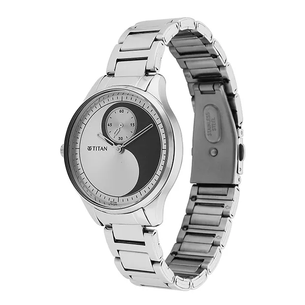 Đồng Hồ Nữ Titan Yin & Yang 2670SM12 Màu Bạc