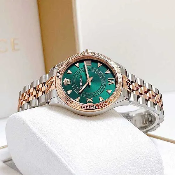 Đồng Hồ Nữ Versace Hellenyium Watch VE2S00422 Màu Demi (Vàng Hồng - Bạc) D-DY - Đồng hồ - Vua Hàng Hiệu