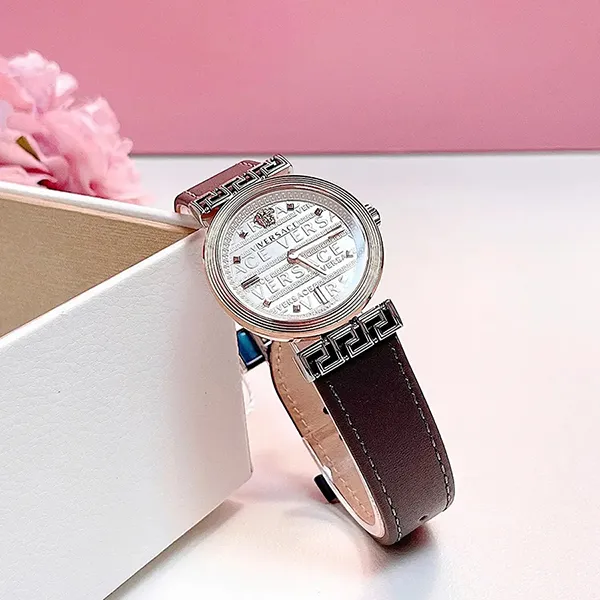 Đồng Hồ Nữ Versace Quartz Watch VELW01022 Màu Nâu - Đồng hồ - Vua Hàng Hiệu