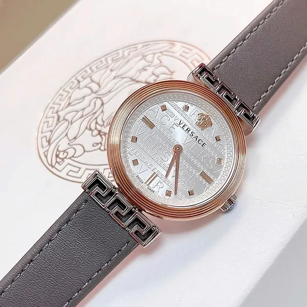 Đồng Hồ Nữ Versace Quartz Watch VELW01022 Màu Nâu - Đồng hồ - Vua Hàng Hiệu