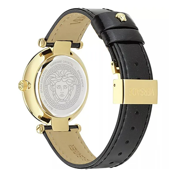 Đồng Hồ Nữ Versace Reve Black Tone Watch VE8B00224 Màu Vàng Đen