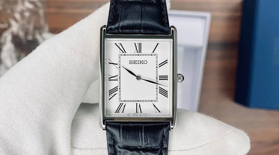 Đồng Hồ Seiko Mặt Chữ Nhật - 4