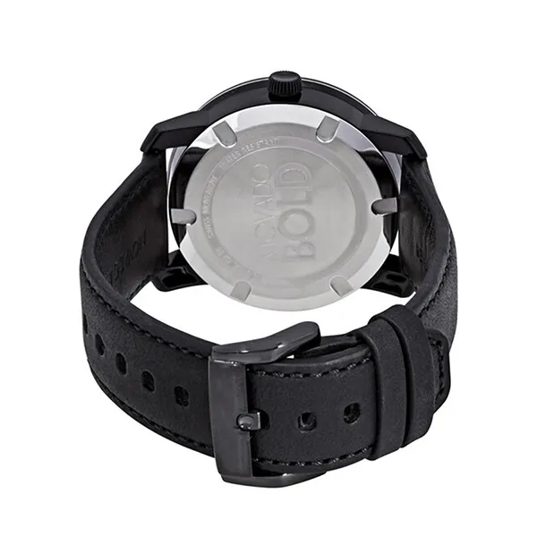 Đồng Hồ Unisex Movado Bold Black Dial Purple Accents Watch 3600479 Màu Đen