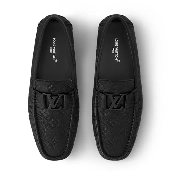 Giày Lười Nam Louis Vuitton LV Monte Carlo Moccasin 1ADB16 Màu Đen Size 42 - Giày - Vua Hàng Hiệu