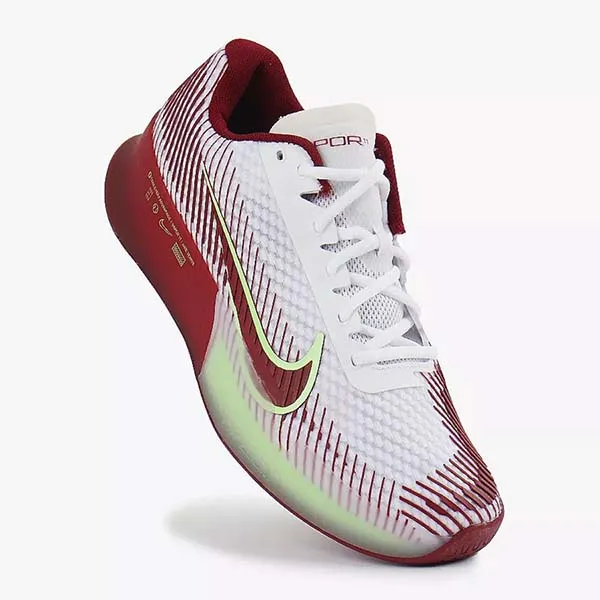 Giày Pickleball Nam Nike Court Air Zoom Vapor 11 DR6966-104 Màu Trắng/Đỏ Size 40 - Giày - Vua Hàng Hiệu
