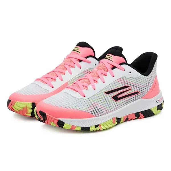Giày Pickleball Nam Skechers Viper Court Pro 246069/WMLT Màu Hồng Trắng Size 43 - Giày - Vua Hàng Hiệu