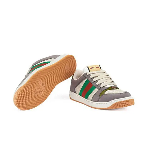 Giày Sneaker Gucci 703648-UULG0-9680 Màu Xám Be Size 41 - Giày - Vua Hàng Hiệu