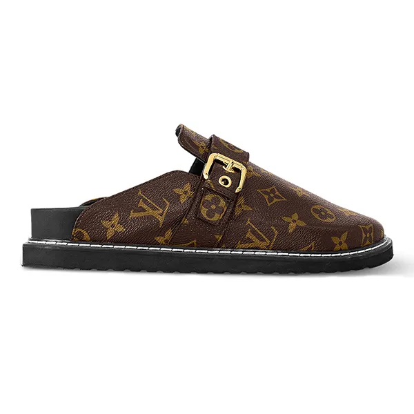 Giày Sục Louis Vuitton LV Cosy Flat Comfort Clog 1AAW6O Màu Nâu Size 36 D-PT