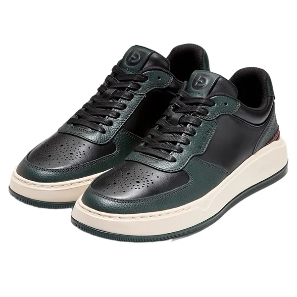 Giày Thể Thao Nam Cole Haan GP Crossover Shoes Màu Đen - Xanh Lá Size 40