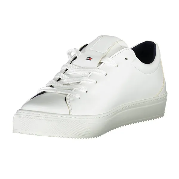 Giày Thể Thao Nam Tommy Hilfiger FW0FW05347F_BIANCO_YBR Màu Trắng Size 39