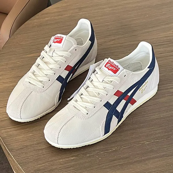 Giày Tennis/Pickleball Onitsuka Tiger Runspark 1183B480-107 Màu Trắng Size 37.5 - Pickleball - Vua Hàng Hiệu