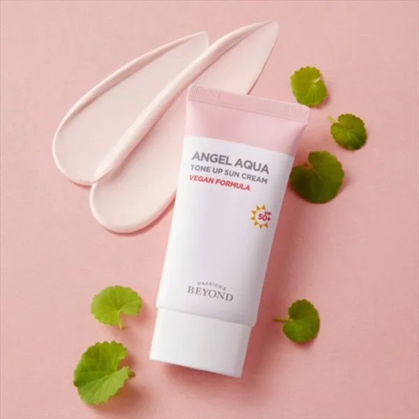 Kem Chống Nắng Hỗ Trợ Nâng Tông Beyond Angel Aqua Tone Up Sun Cream 50ml C_Mi - Kem chống nắng - Vua Hàng Hiệu