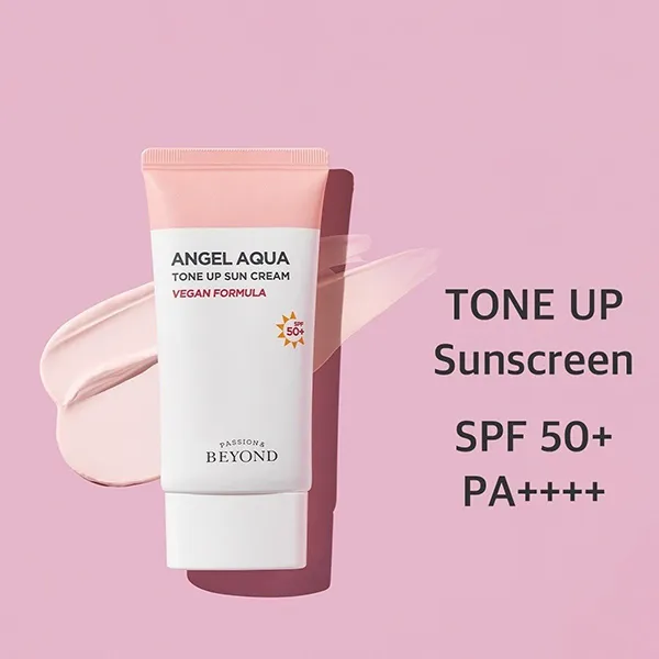 Kem Chống Nắng Hỗ Trợ Nâng Tông Beyond Angel Aqua Tone Up Sun Cream 50ml C_Mi - Kem chống nắng - Vua Hàng Hiệu