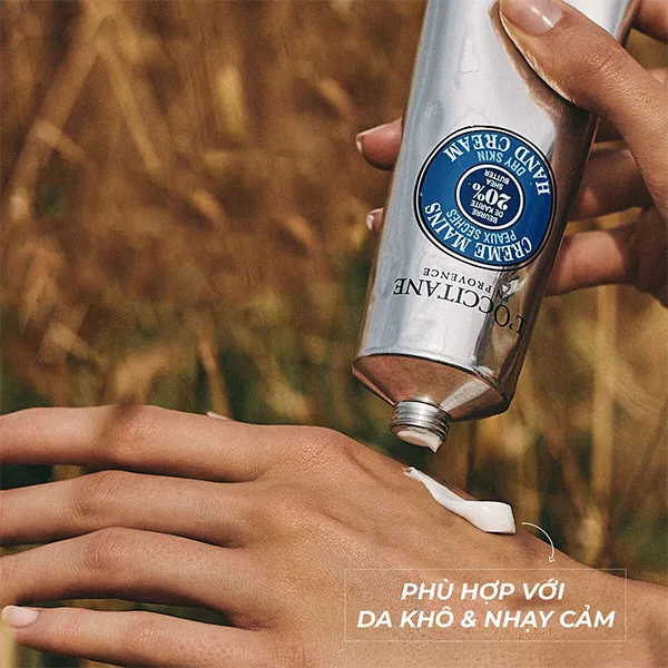 Kem Dưỡng Da Tay L'Occitane Shea Butter Hand Cream 150ml