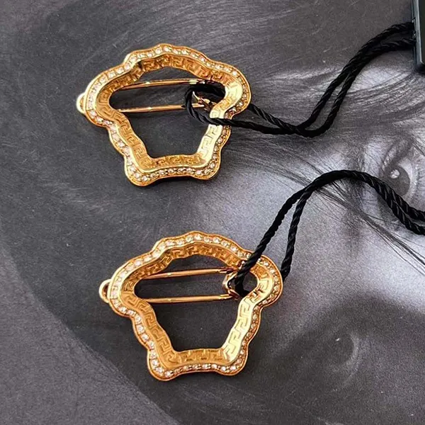 Kẹp Tóc Versace Hair Clip 10041101A006214J090 Màu Vàng D-HH - Phụ kiện - Vua Hàng Hiệu
