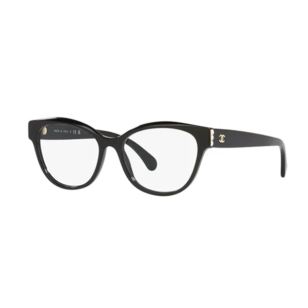 Kính Mắt Cận Nữ Chanel Eyeglasses Black 0CH3440H C622 Màu Đen - Kính mắt - Vua Hàng Hiệu